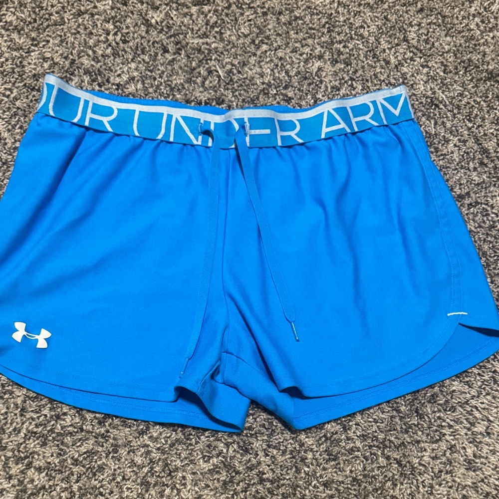 Under Armour Women's Athletic Blue Shorts